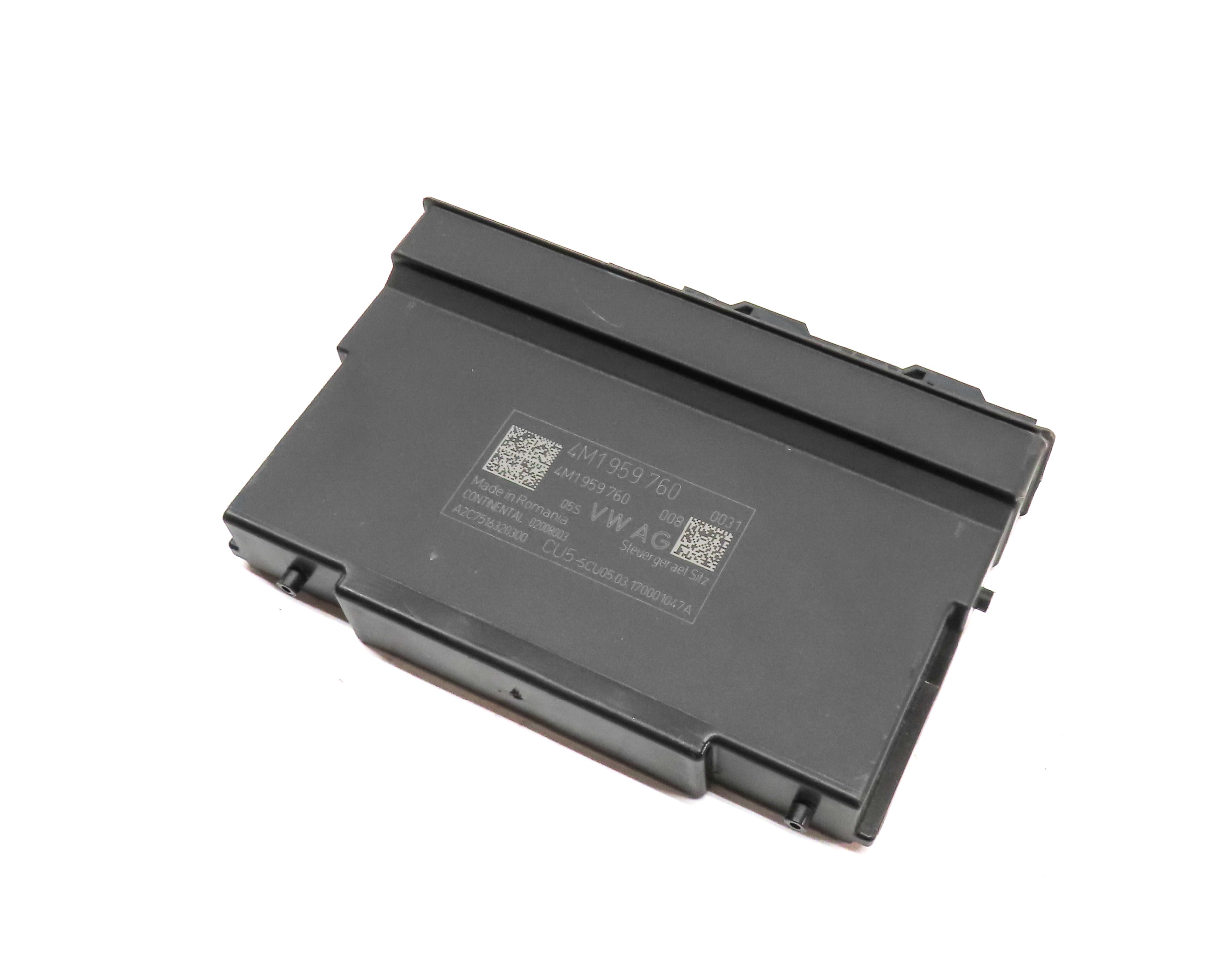 2017 AUDI A4 (B9 8W) FRONT LEFT DRIVER SEAT CONTROL MODULE — exact item pictured